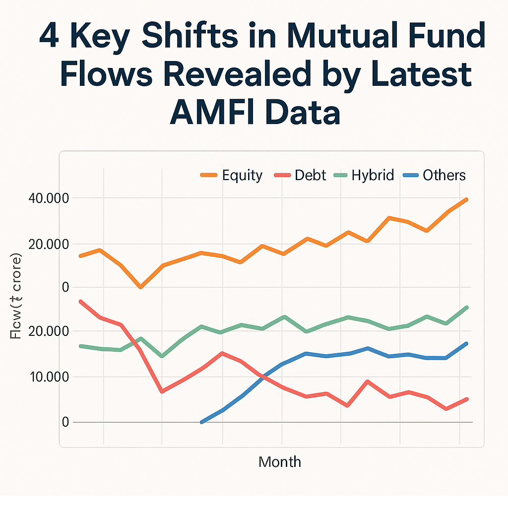 4 Key Shifts in Mutual Fund Flows Revealed by Latest AMFI Data