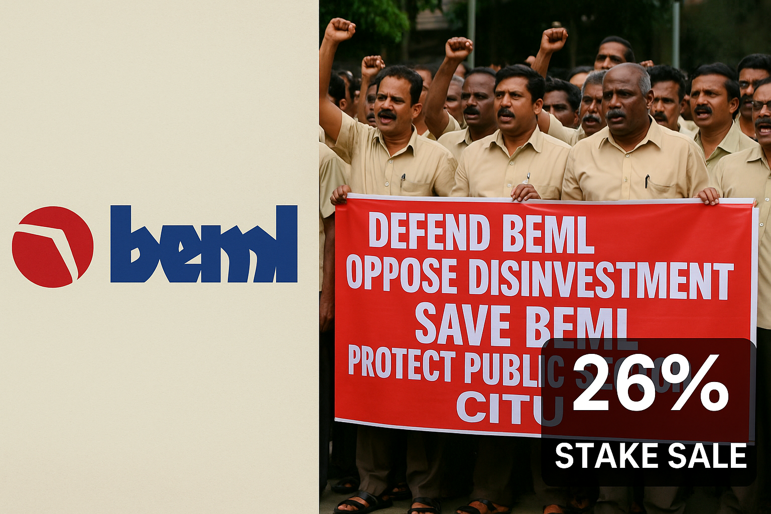 BEML Divestment: Is Govt Selling Stake Too Cheap?