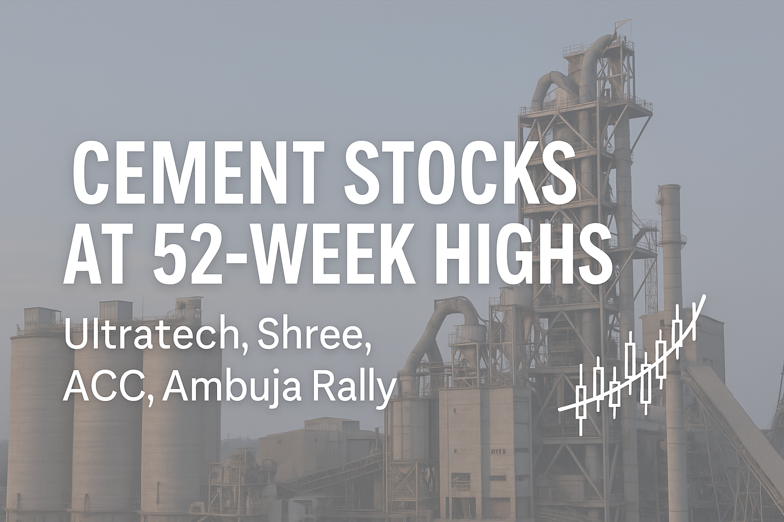 Why Ultratech, Shree, ACC & Ambuja Hit 52-Week Highs