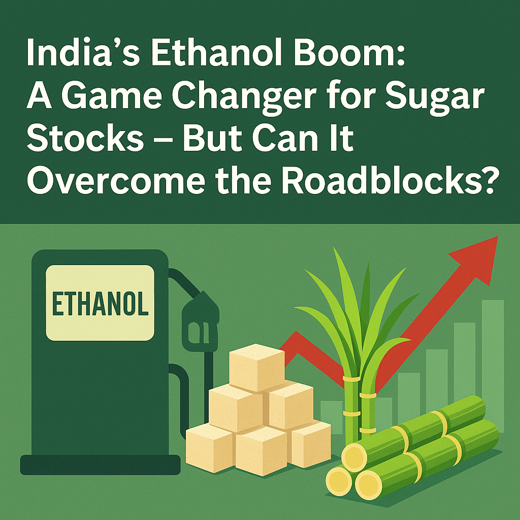 India’s Ethanol Boom: A Game Changer for Sugar Stocks