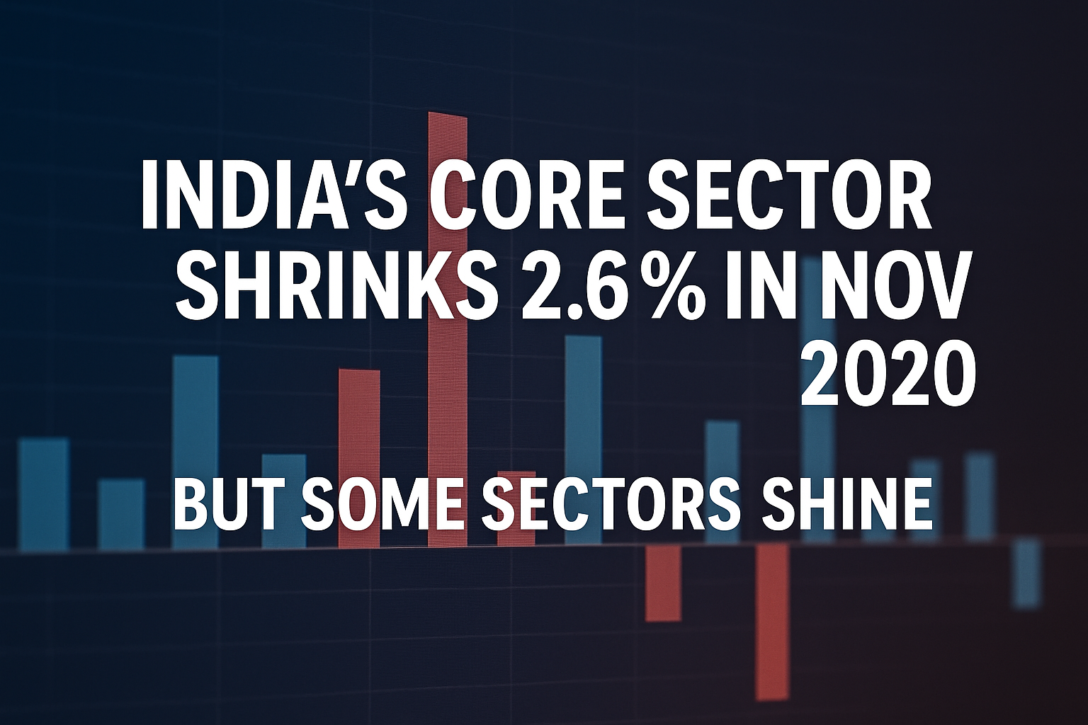 India’s Core Sector Slips in Nov 2020