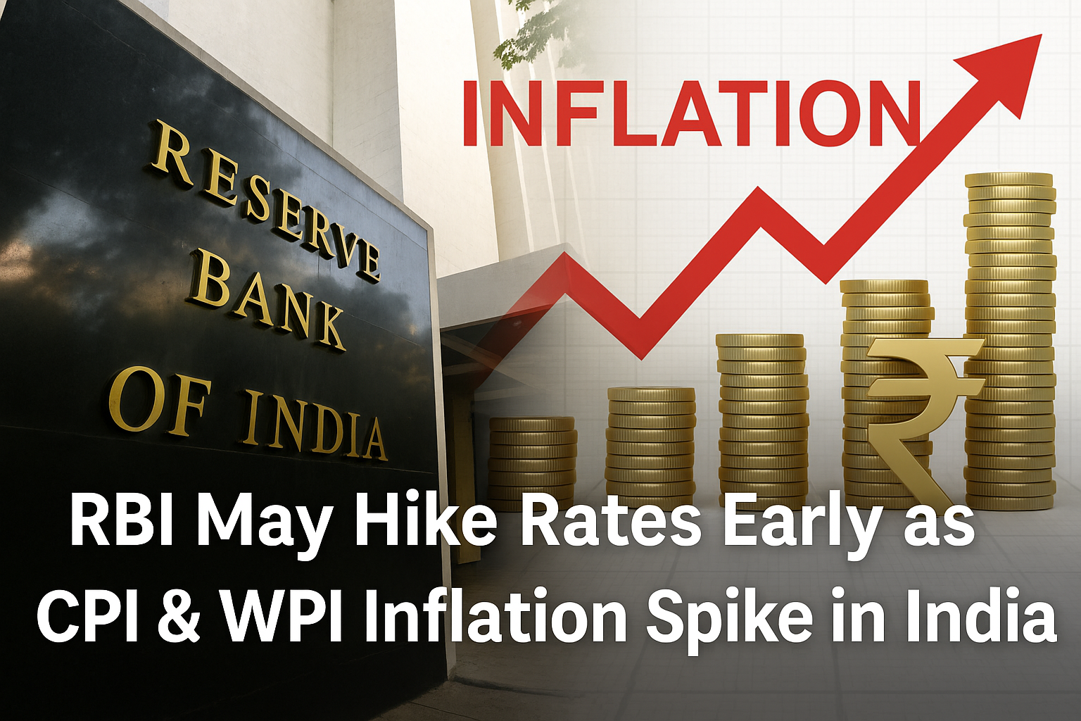 RBI May Hike Rates Early as CPI & WPI Inflation Spike in India