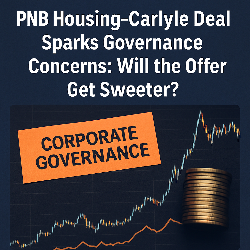 PNB Housing-Carlyle Deal Faces Corporate Governance Heat