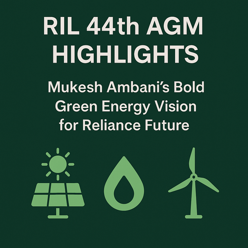 RIL 44th AGM: Mukesh Ambani’s Bold Green Energy Vision