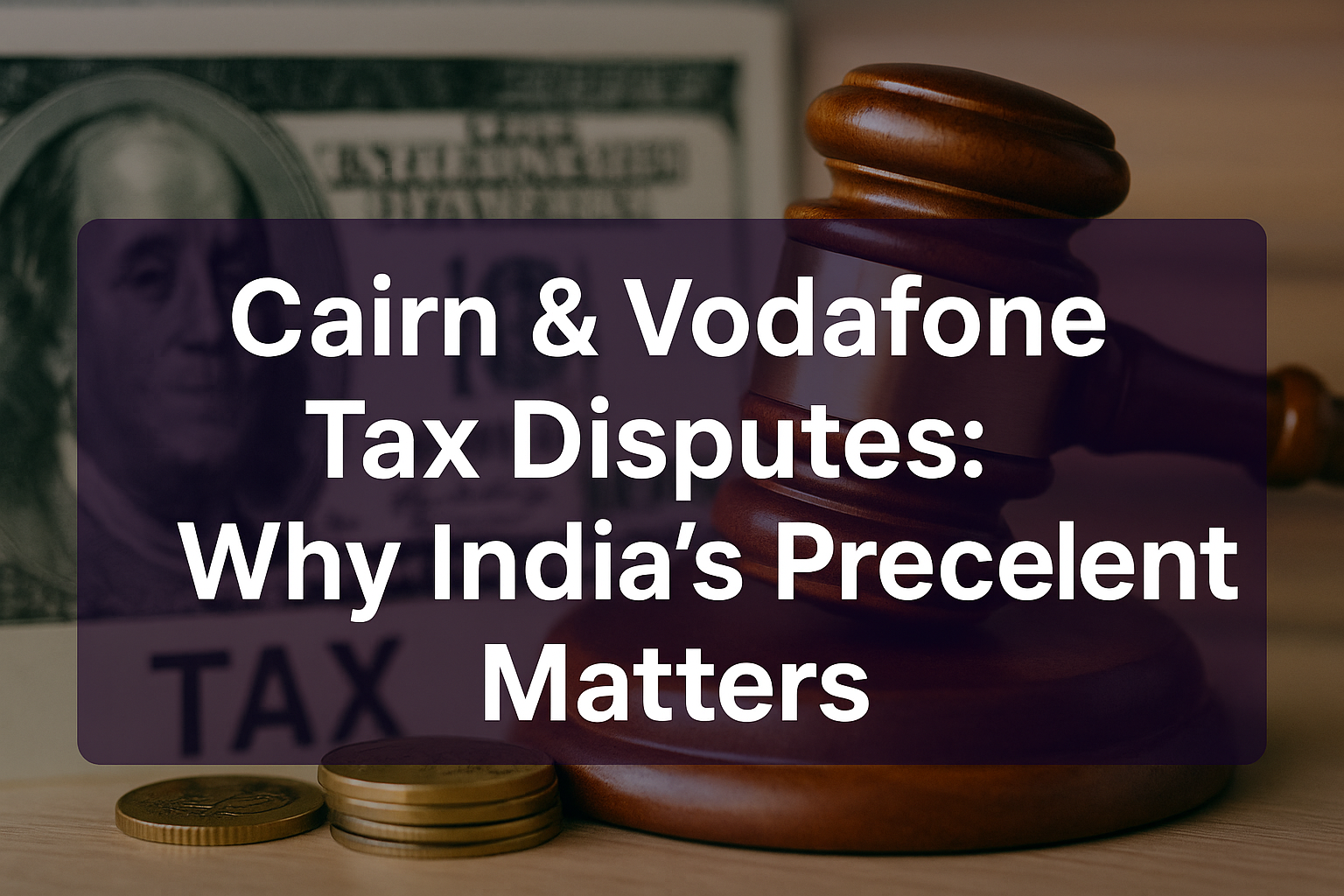 Cairn & Vodafone Tax Disputes: Why India’s Precedent Matters