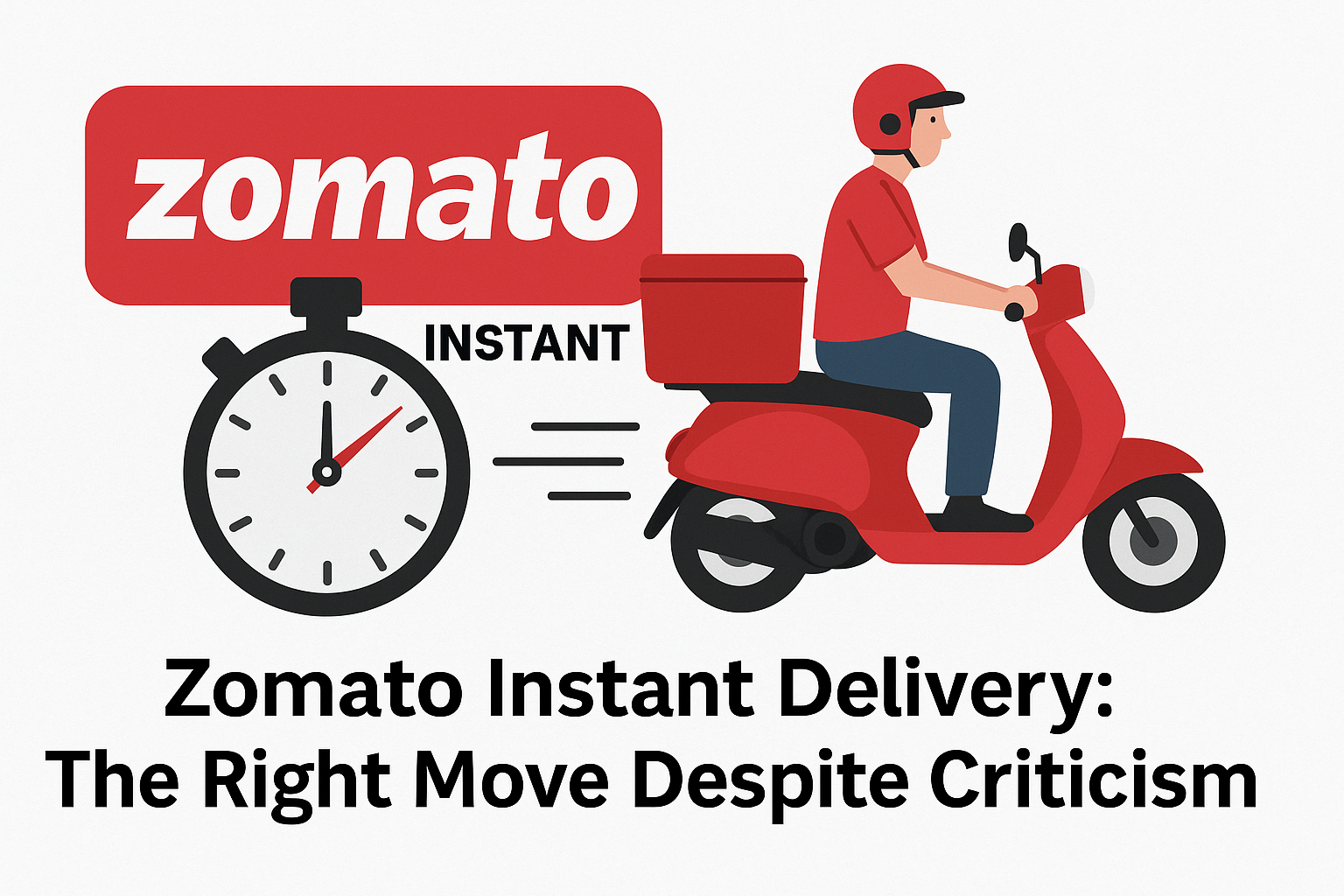 Zomato Instant: The Right Move Despite Criticism