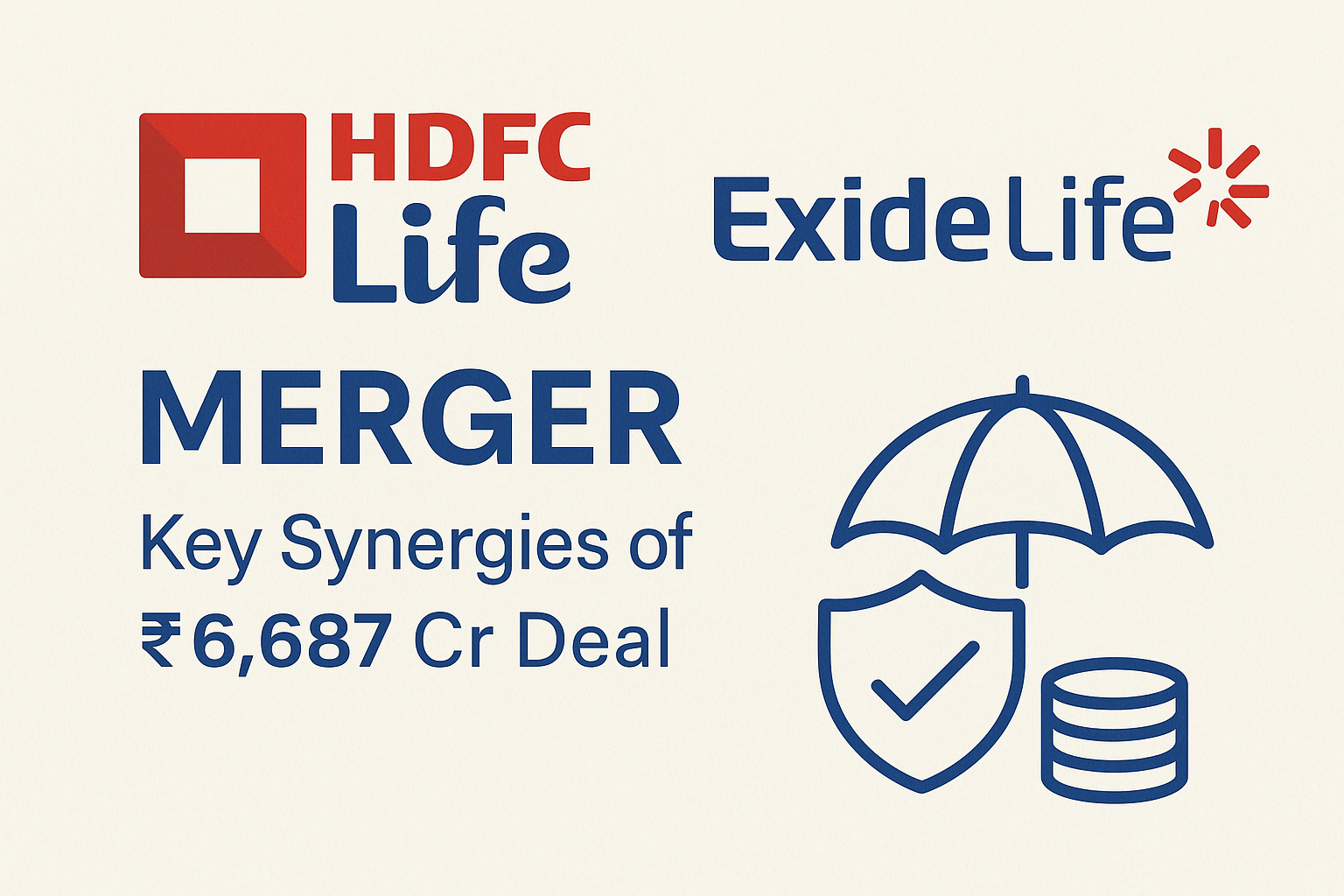 HDFC Life–Exide Life Merger: Key Synergies of ₹6,687 Cr Deal