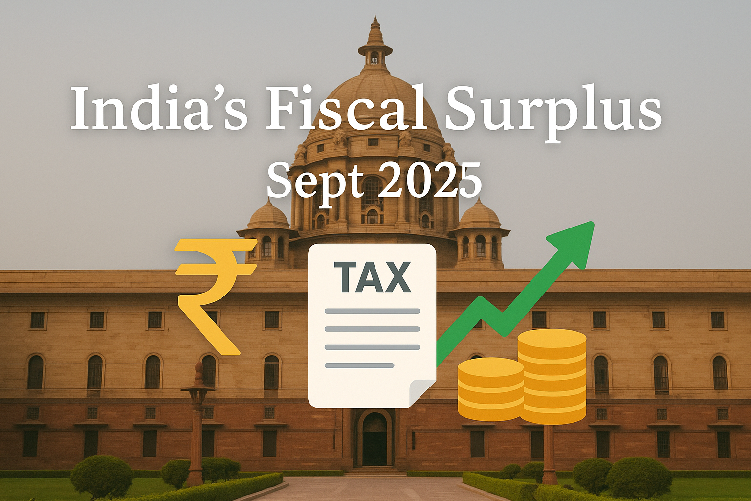 Why India Posted a Fiscal Surplus in Sept 2025