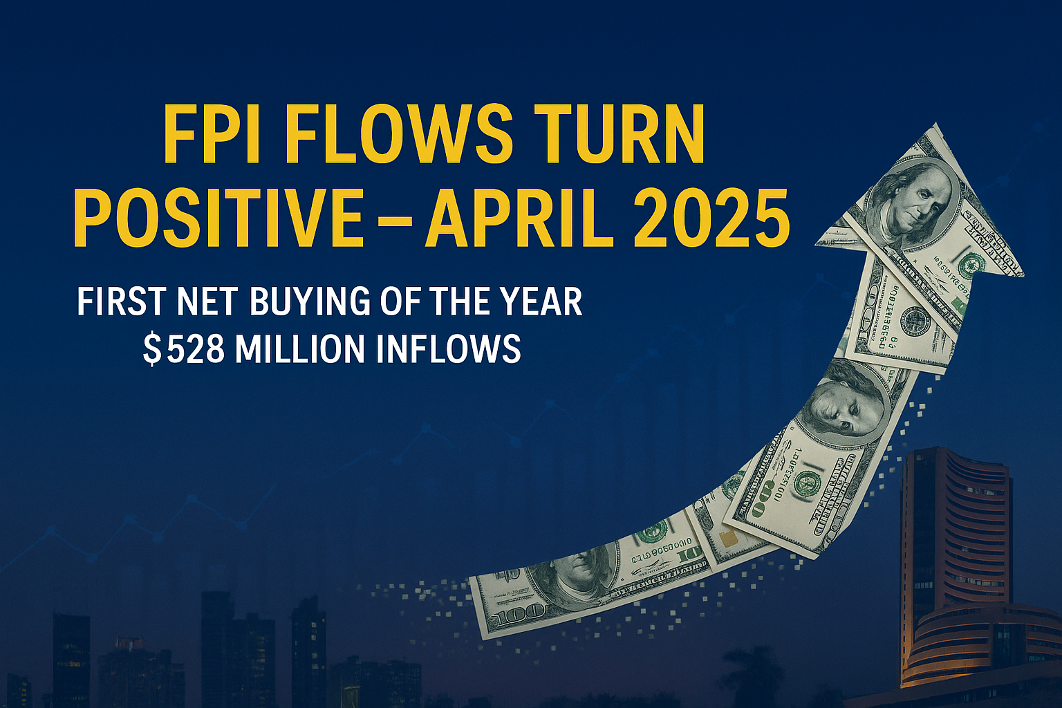FPI Flows Turn Positive in April 2025 – First in 2025