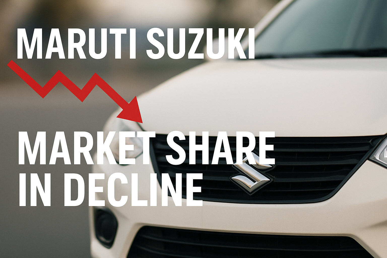 Why Maruti Suzuki’s Market Share Is Falling Since 2019