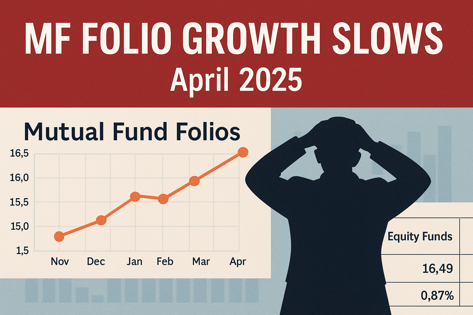 Mutual Fund Folio Growth Slows Despite SIP Surge