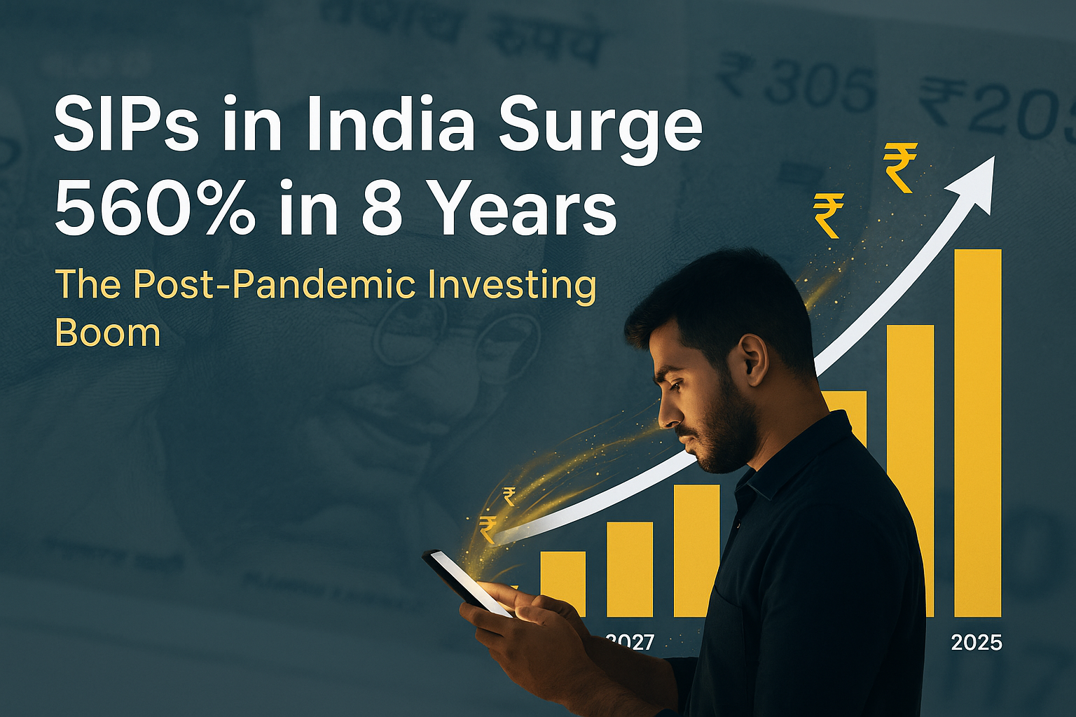 “India’s SIP Flows Soar — 560 % Growth in 8 Years”
