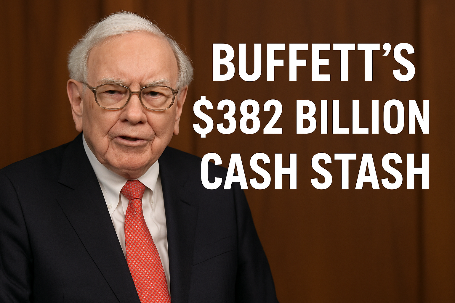 Buffett’s $382 Billion Cash Stash: What It Signals for Markets