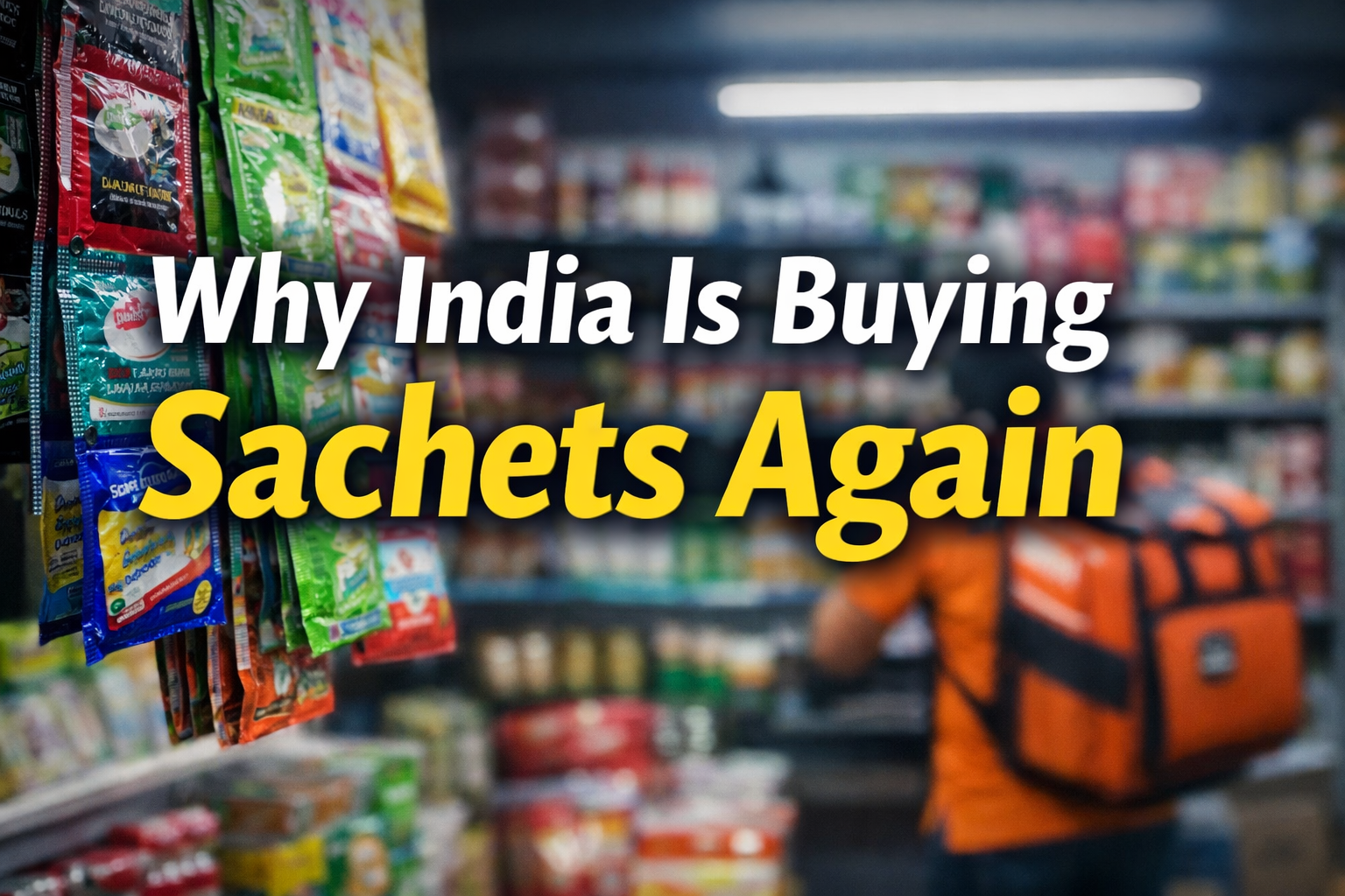 Sachetization Rises in FMCG: What It Really Signals
