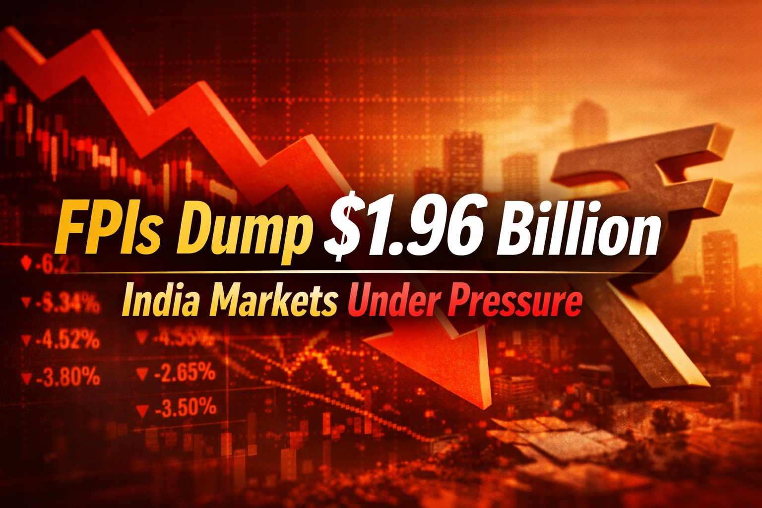 $1.96bn FPI Outflow in Dec 2025: Sectors FPIs Are Dumping