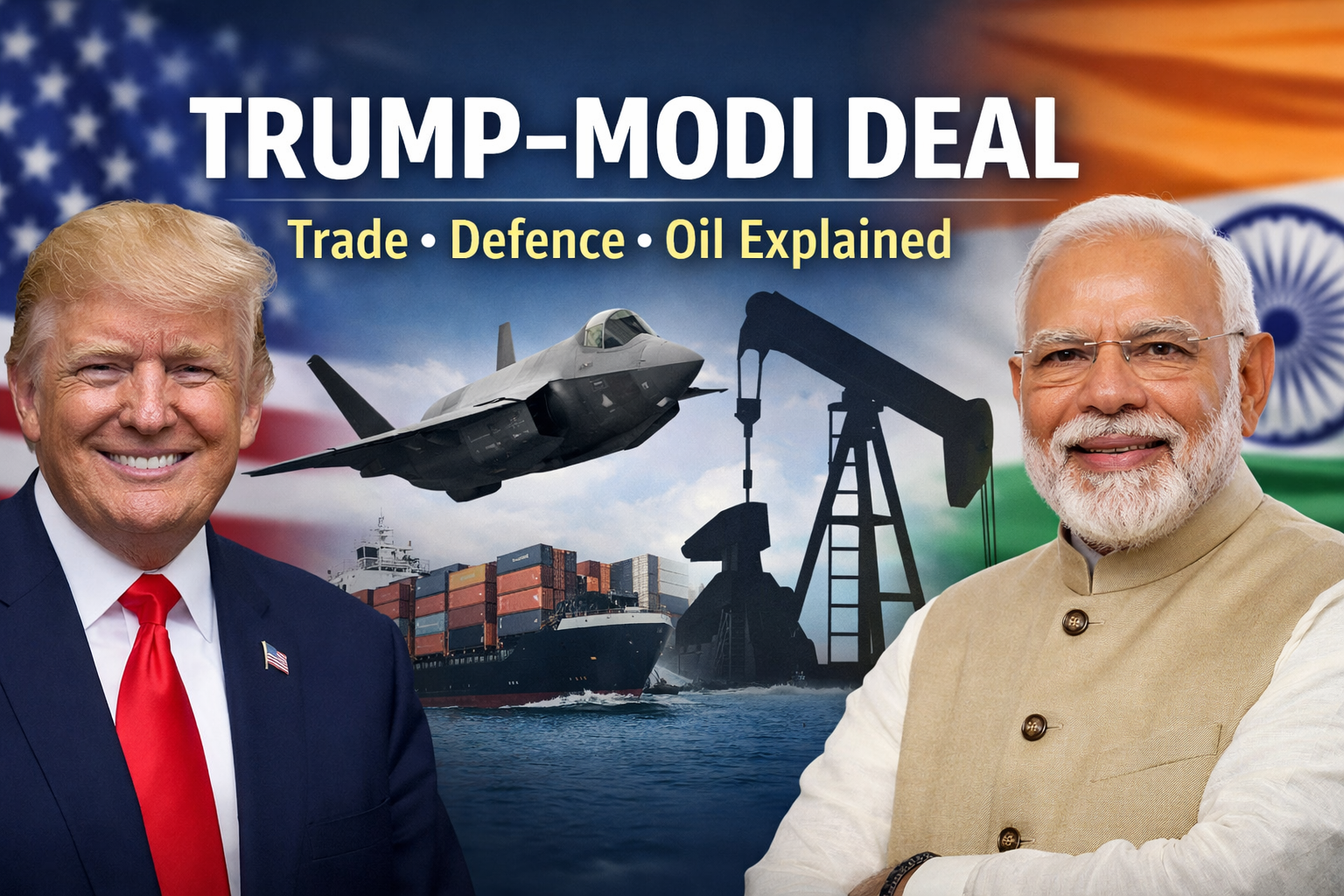 Trump–Modi Meet: Trade, Defence & Oil Deal Explained