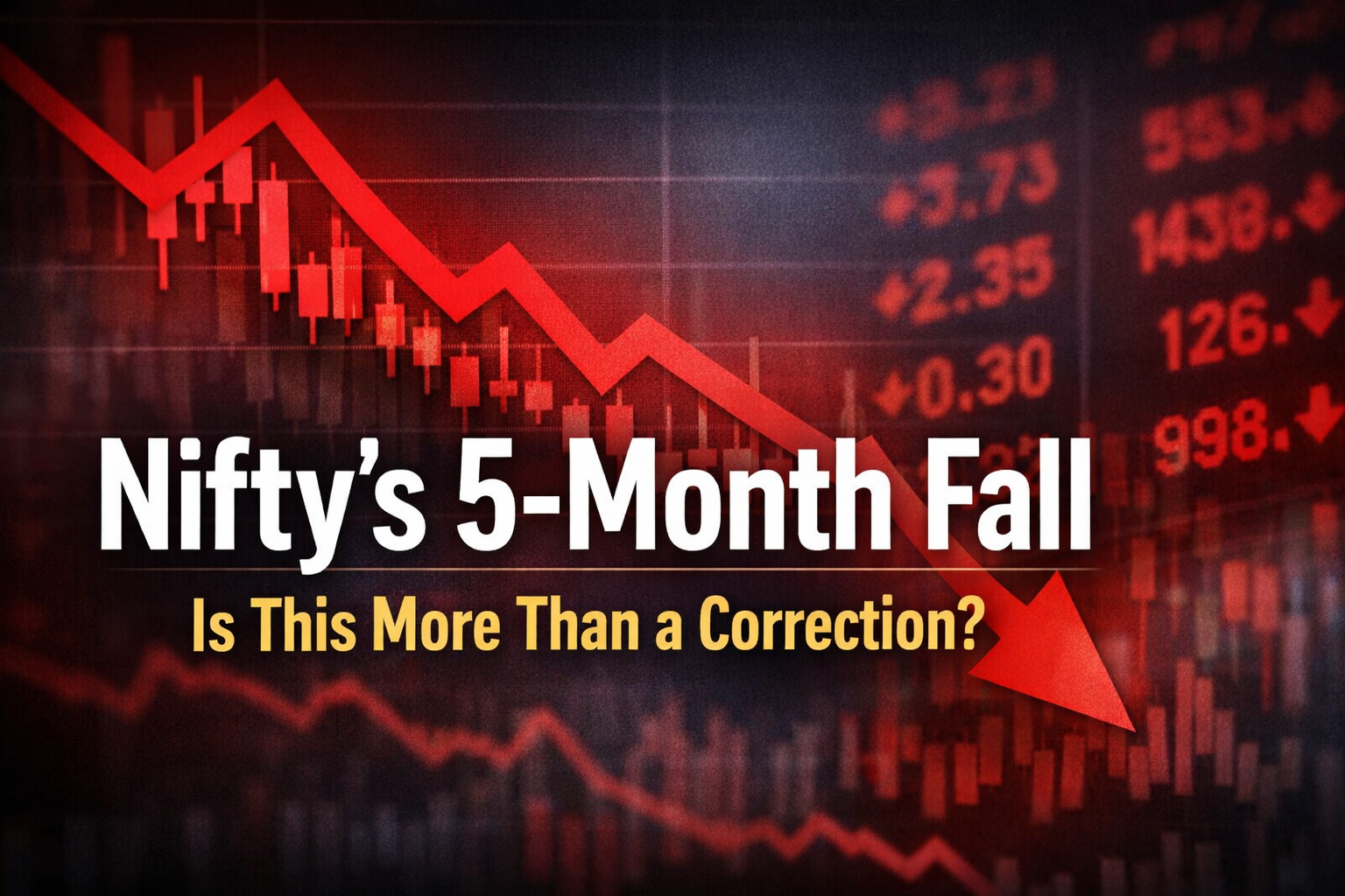 Nifty’s 5-Month Slide: A Rare Market Warning