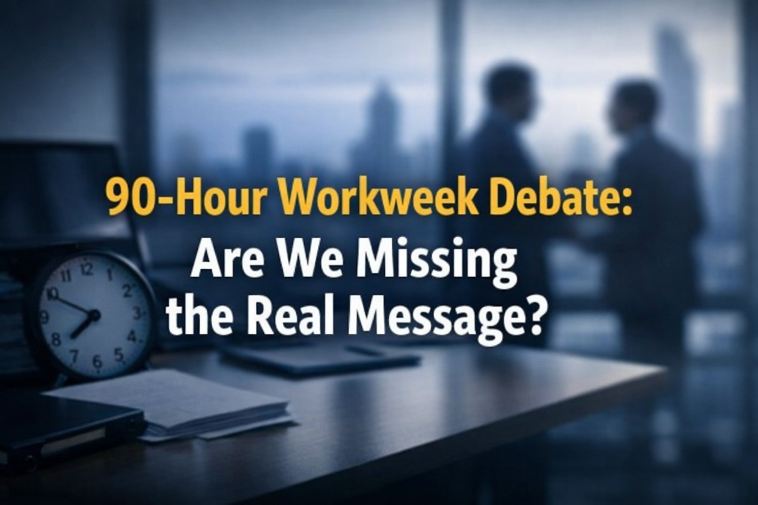 90-Hour Workweek Debate: What India Is Missing About Hard Work