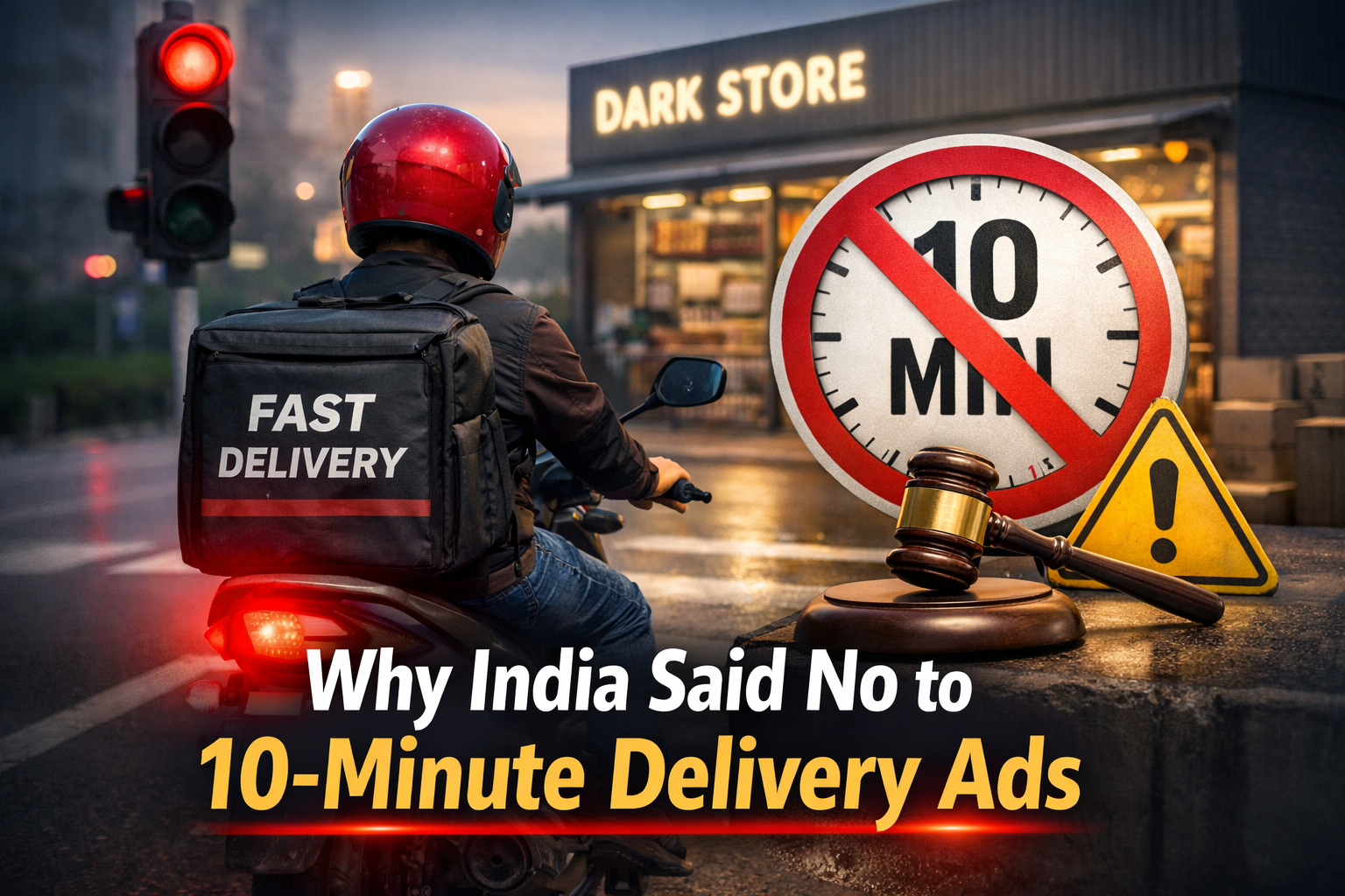 Why India Banned 10-Minute Delivery Ads in Quick Commerce