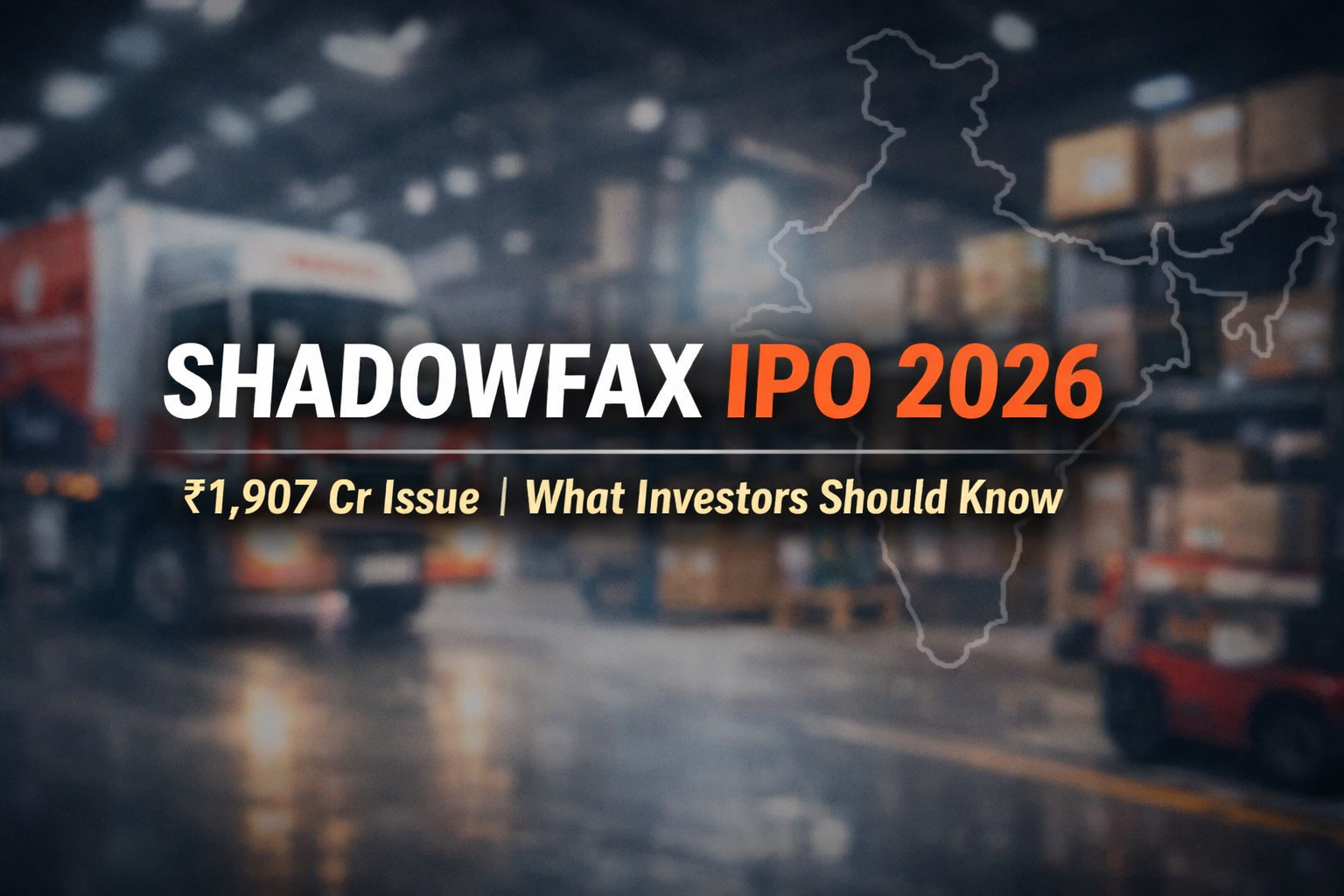 Shadowfax Technologies Ltd IPO 2026: Key Details