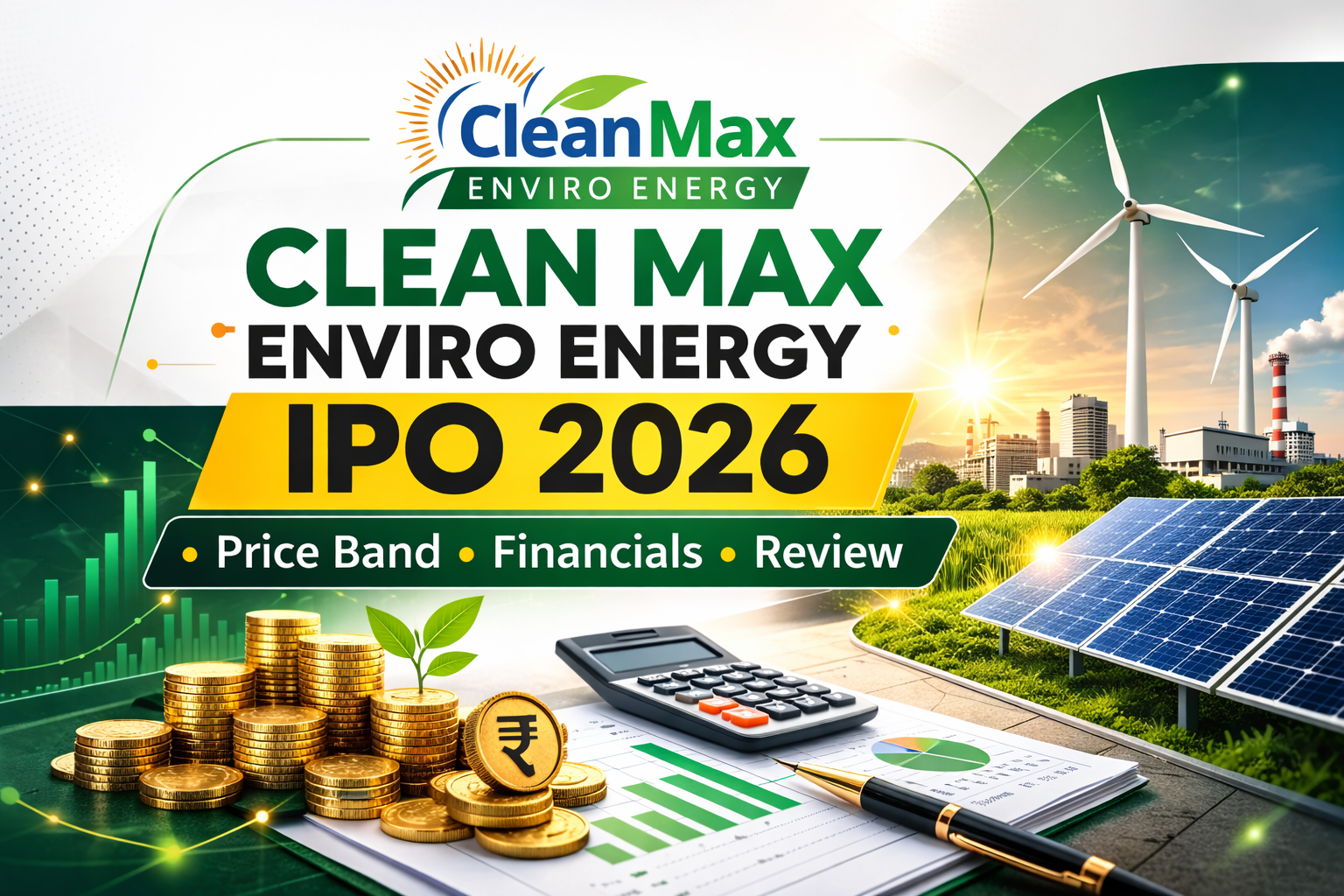 Clean Max Enviro Energy IPO 2026: Price, GMP & Review