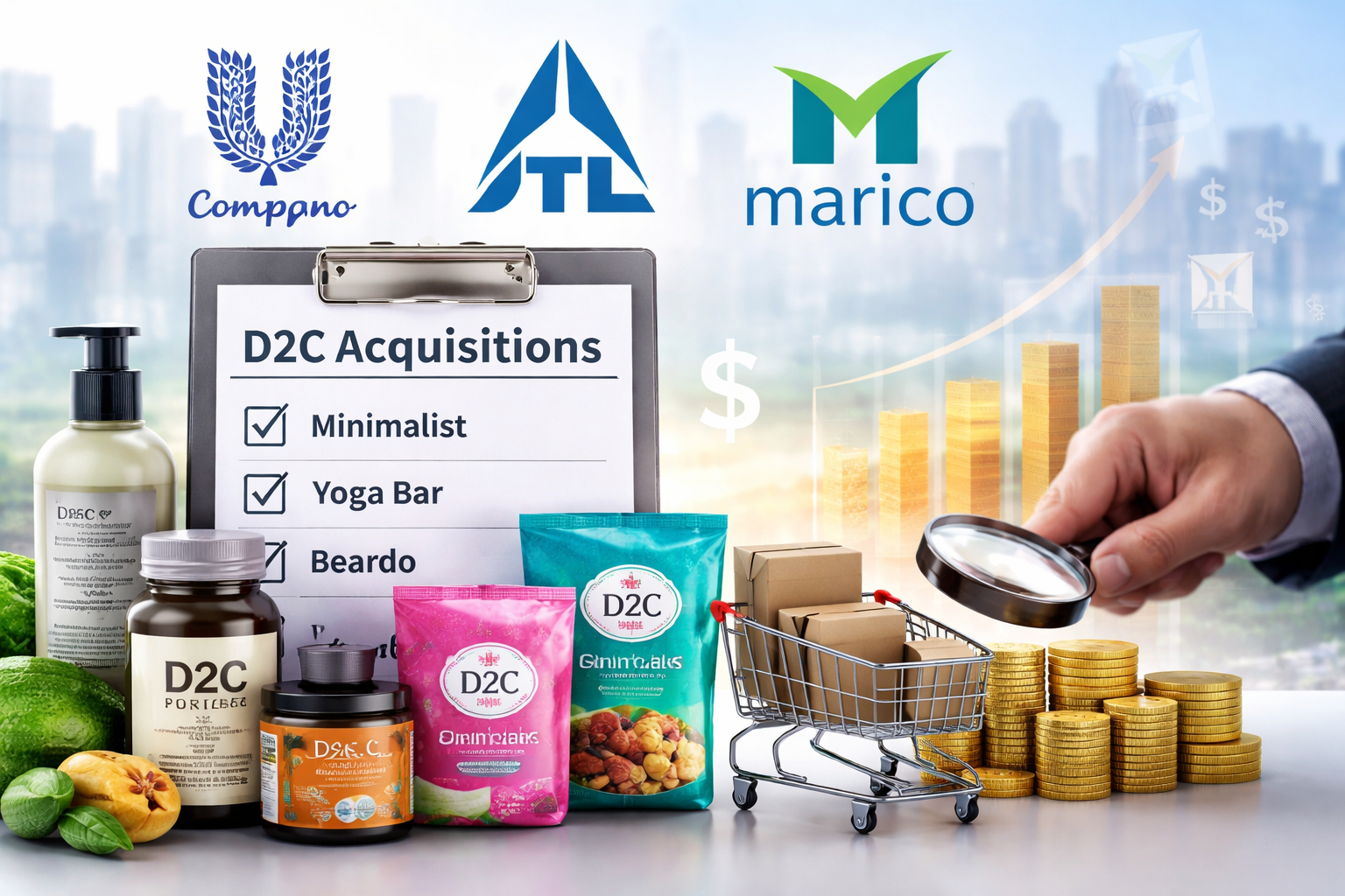 Why FMCG Giants Are Buying D2C Brands in India